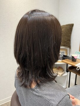 アリアバイエクラート 池袋店(ARiA by ECLART) パーマでつくるウルフくびれヘア