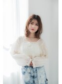 ミディアム切りっぱなし