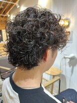 アメラボ(AmeLab) マッシュウルフプードルパーマ