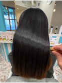 なびく髪へ♪ダウンスタイルで◎【髪質改善美髪縮毛矯正】