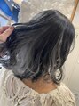 アグ ヘアー フィンカ 薬院店(Agu hair finca)&nbsp;ネイビーグレー×シルバーグレー