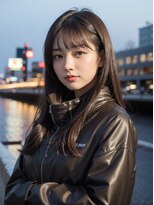 オルク 札幌大通(Orque) 外まきワンカール レイヤー 韓国風 シースルーバング