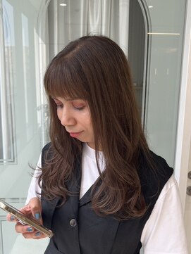 ザザ 高田馬場(ZA/ZA) オイルカラーで作るベージュカラー