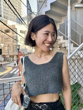 サイズ(cyez) ニュアンスパーマボブ