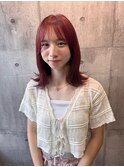 ブリーチ無しのハイトーン＃ピンクパープル