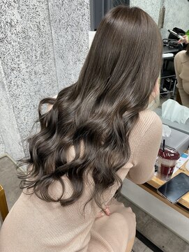 ロフティー 清澄白河(LOFTY) ロング/巻き髪/柔らかブラウン/髪質改善/清澄白河/錦糸町