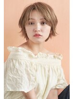 ジーナ 渋谷本店(Zina)&nbsp;★ショートウルフパーマ 艶感ワンカールパーマ【Kengo】