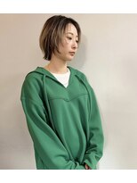 タロ(TALO)&nbsp;【TALO】ボブウルフ×ハイライト