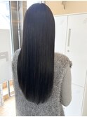 質感再生ストレートでサラサラ