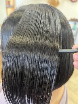 ヘアメイク ダブルス(Hair make Doubles) 艶髪doubles mix treatment × 縮毛矯正