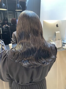 カーラ(kalah) 地下風　ブルーブラック　透明感カラー