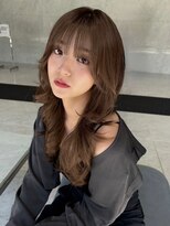 ユーフォリア 渋谷グランデ(Euphoria SHIBUYA GRANDE) グレージュ 透明感カラー 韓国ヘア レイヤーカット