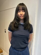 クラフト ヘア デザイン(CRAFT HAIR DESIGN) オリーブとレイヤーのカジュアルヘア
