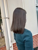 エスポワールヘアー 静岡伝馬町店(espoir hair)&nbsp;暗めカラーロブ［静岡/静岡駅/新静岡駅/髪質改善/縮毛矯正]