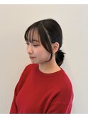 小顔になる顔周りカット