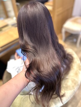 バイオレット 表参道店(Violet) ブリーチなしウォームブラウンココアブラウンダークグレーna_151