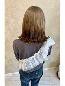 リノア(Linoa) 【Linoa 山口】逆バレイヤージュカラー