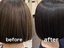 アーク(ARC+)の雰囲気（白髪ぼかしカラー×髪質改善トリートメント）