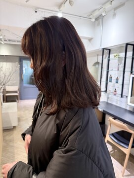 ローレン(LOREN) 透明感髪質改善ベージュダブルカラーミルクティーグレージュ