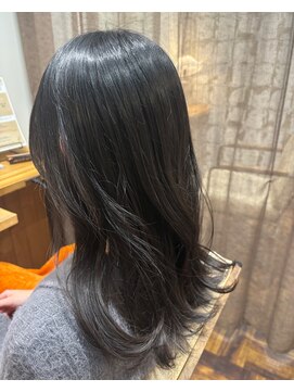 ジル フラン 吉田店(JILL franc) レイヤーカット2/28アッシュカラー