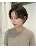 小顔韓国ショートスタイル