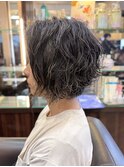 ケアパーマで負担の少ないふんわりパーマ【池袋/ショート/ボブ】