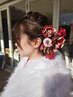 【TEL予約限定・時間外予約可】浴衣着付け＋ヘアセット