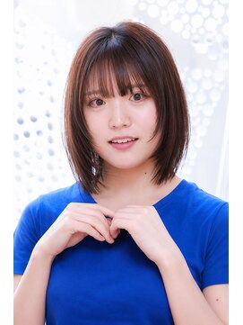 ミチオ ノザワ ヘアサロン ギンザ(Michio Nozawa HAIR SALON Ginza) 小顔顔回りレイヤー/ミディアムボブ/髪質改善ストレート/ロブ