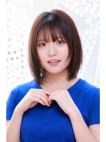ミチオ ノザワ ヘアサロン ギンザ(Michio Nozawa HAIR SALON Ginza) 小顔顔回りレイヤー/ミディアムボブ/髪質改善ストレート/ロブ