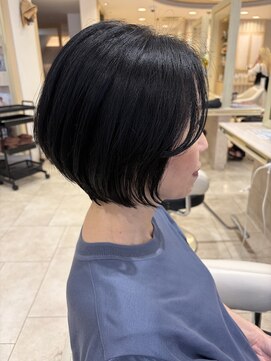 アッシュ 仙川店(Ash) 30代40代50代60代ショートボブハンサムショート大人ショートヘア