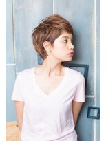 アットラップレーヴ(attrape-reve) コンパクトガーリーショート小顔アッシュ