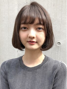 ミィ 表参道(mee.) 【mee.】 ナチュラルボブ 前髪