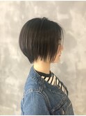 ウエットショートボブ