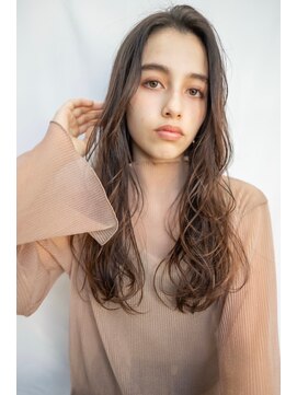 ハバナ 渋谷(HAVANA) ハイライト/モカカラー/顔周りレイヤー/大人かわいい/ゆるふわ