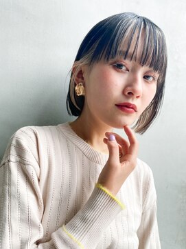 アイティー バイ アルバム 中野店(IT by ALBUM) インナーカラーコントラスト_エアリーミディ_28237