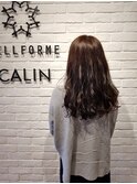 コテ巻きロング