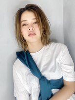 アイティーバイアルバム 藤沢店(IT by ALBUM)&nbsp;ストレートボブ_カーキグレージュマッシュショート_28040