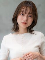 ドットハリス(.Hallis)&nbsp;大人可愛い前髪/ミディアム/ボブ/20代30代/原宿/表参道