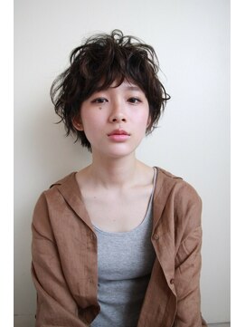 エムスラッシュ たまプラーザ(M.SLASH) ■くせ毛風外ハネ小顔マッシュウルフM.SLASHたまプラーザ14-7★