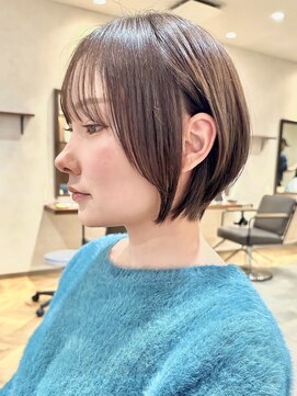 ロンドブルーム 天神大名店(Lond Bloom) 10代20代30代ショートボブ丸みショートマッシュショート似合わせ