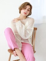 ミリー 梅田店(milly)&nbsp;大人ガーリープリカールシルキーベージュ【milly梅田】