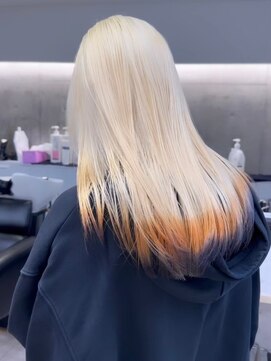 ソル オモテサンドウ 表参道 青山(SOL . OMOTESANDO) ニュアンスカラー/抜きっぱなしブリーチ/モード/ケアブリーチ