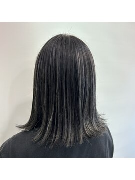 インパークス 江古田店(hair stage INPARKS) ロブヘア　シルバーハイライト［江古田/江古田駅］