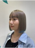 10代20代大人気ボブ/ぷつっとボブ/ハイトーンボブ