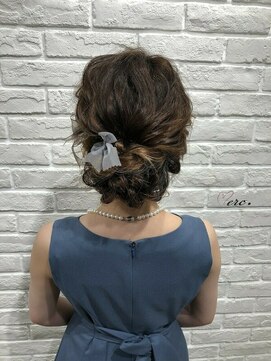 メルク(merc.) ゆるふわチュールアップアレンジ