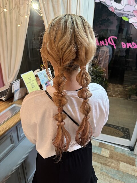 美髪ケア＊大人かわいいヘアアレンジ20代30代40代_☆Pink行徳駅