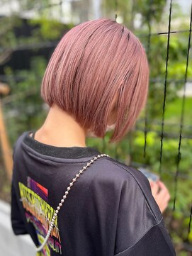 ラビス 浦和(Lovis) デザインカラー/レイヤーカット/ウェットヘア/夏のヘアアレンジ