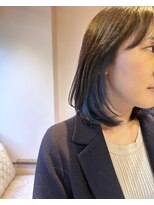 ディジョン(Dijon)&nbsp;韓国顔まわりレイヤーカットグレージュオリーブベージュブラウン