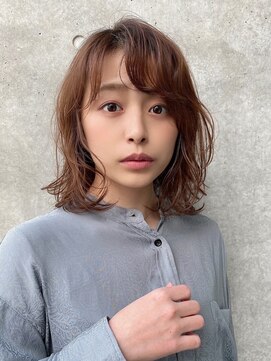 ユアーズヘア 新宿WEST(youres hair) 大人可愛い　バルーンボブ　ゆるウェーブ