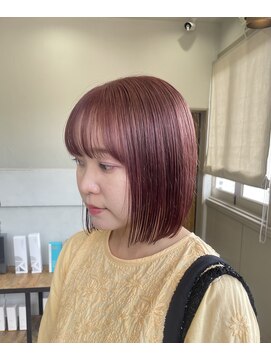 ヴィヴェンテ(VIVENTE.) pink beige bob